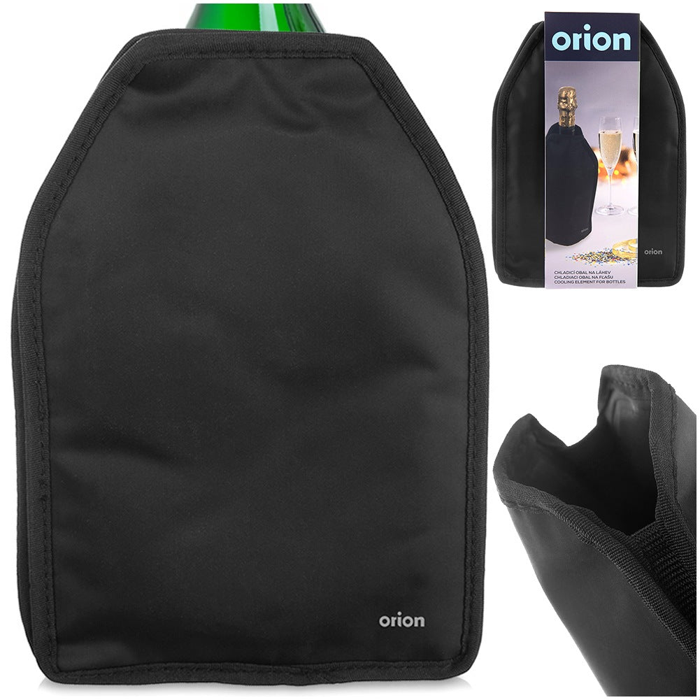Bottle Cooler Cover Black 23cm