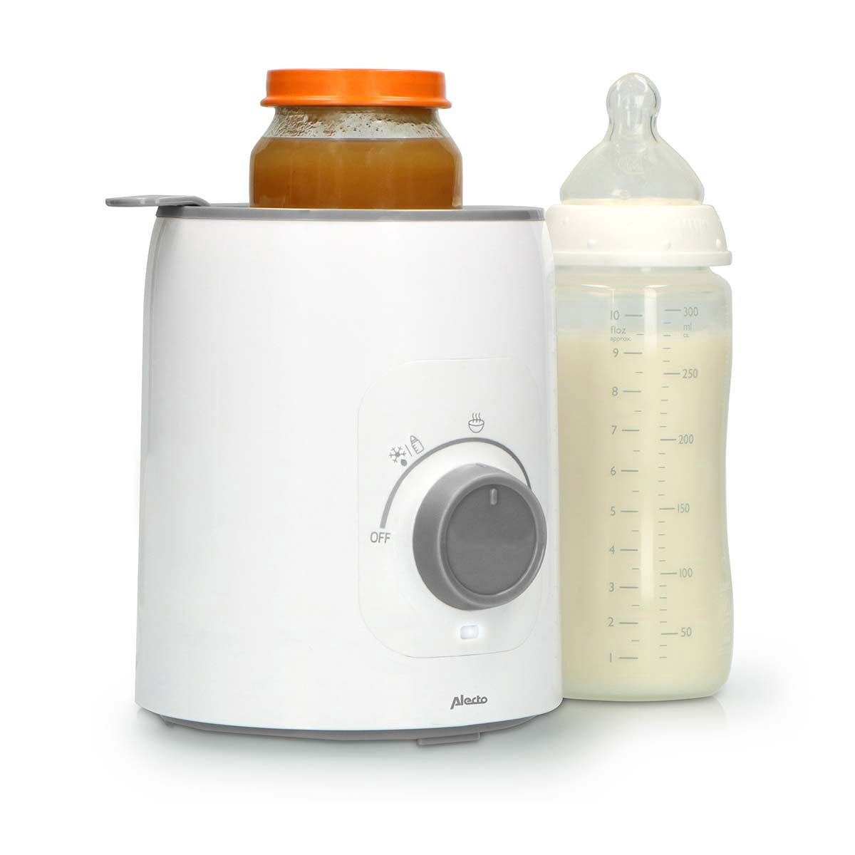 Bottle Warmer, White – Quick & Even Heating, BPA Free