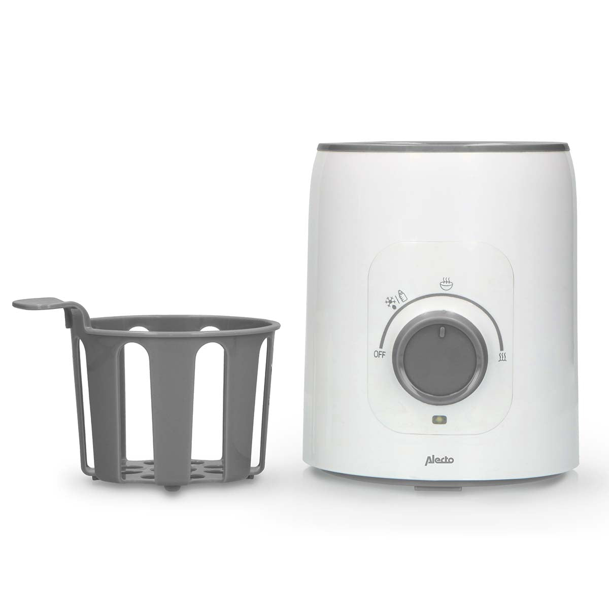 Bottle Warmer, White – Quick & Even Heating, BPA Free
