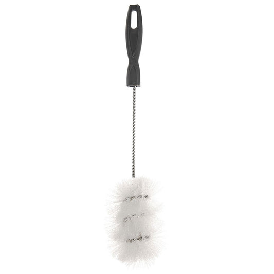 Bottle brush for narrow bottle necks and baby bottles