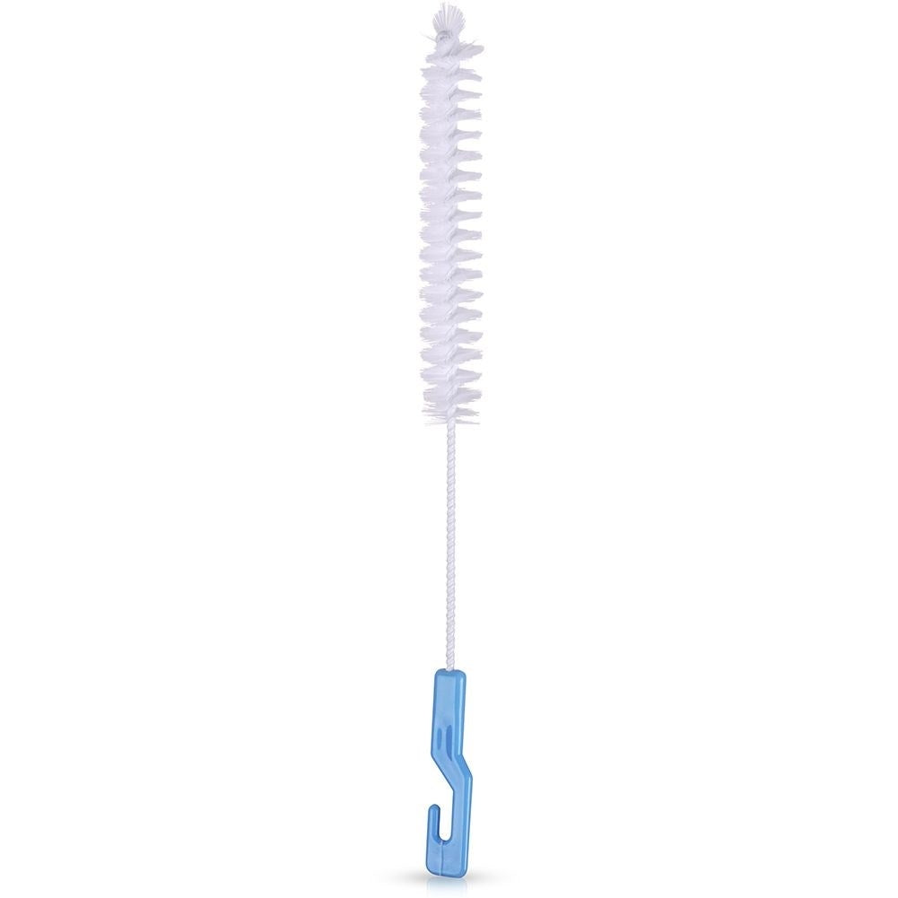 Bottle brush for narrow necks, tubes and baby bottles with hook