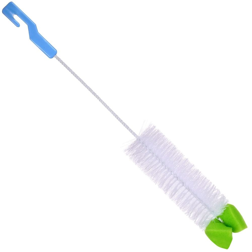 Bottle brush for narrow necks, vases and baby bottles