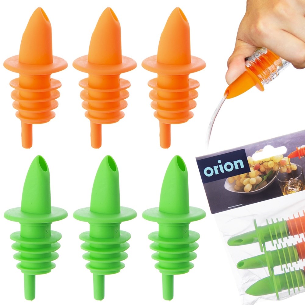 Bottle dispenser flexible pourer 6 pcs.