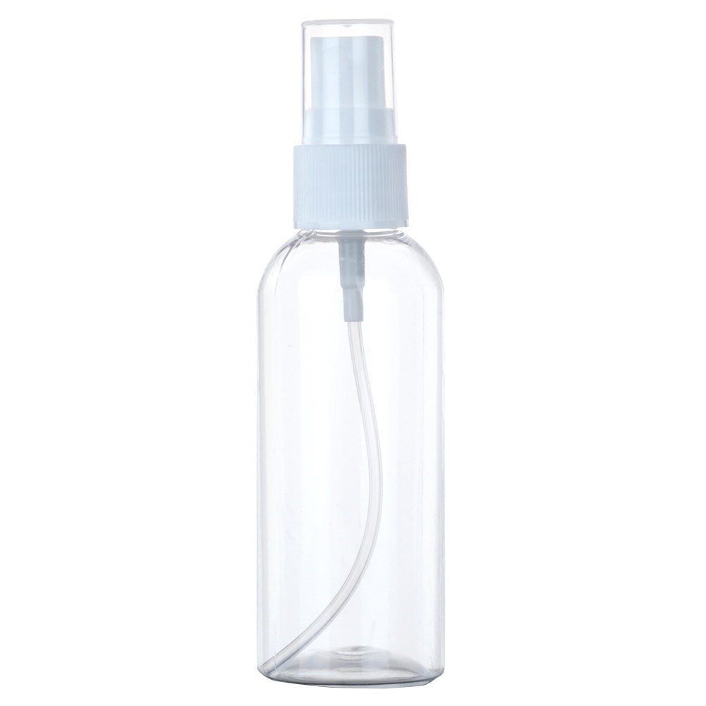 Bottles travel containers for cosmetics for the plane with a 5-piece cosmetics bag