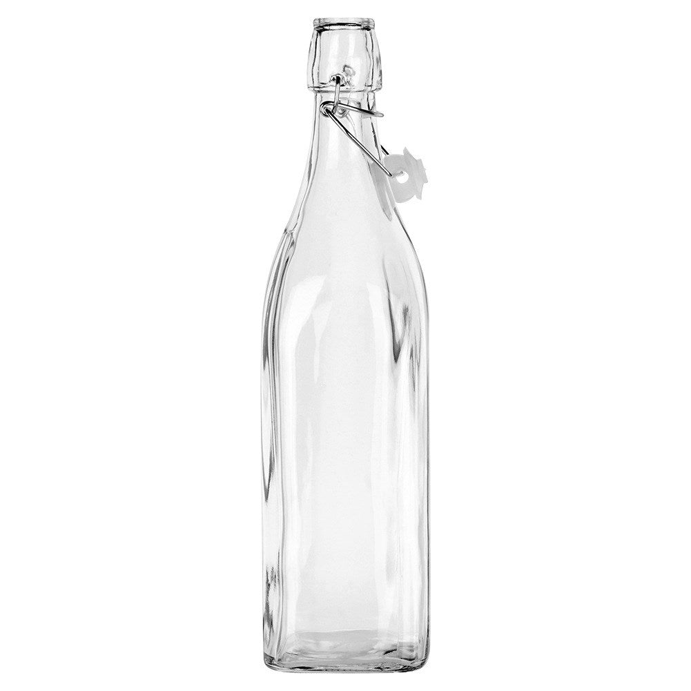 Bottle with clip glass 1 l