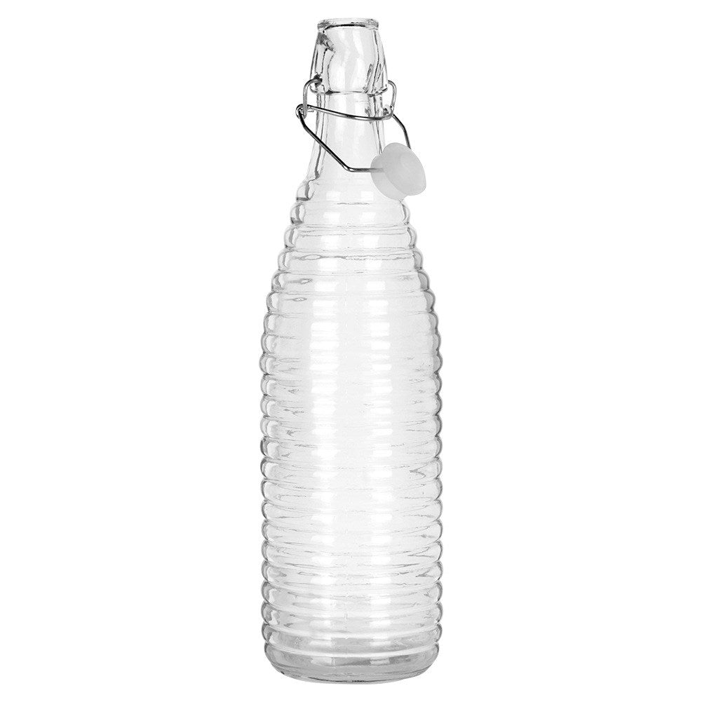 Bottle with clip glass 1 l