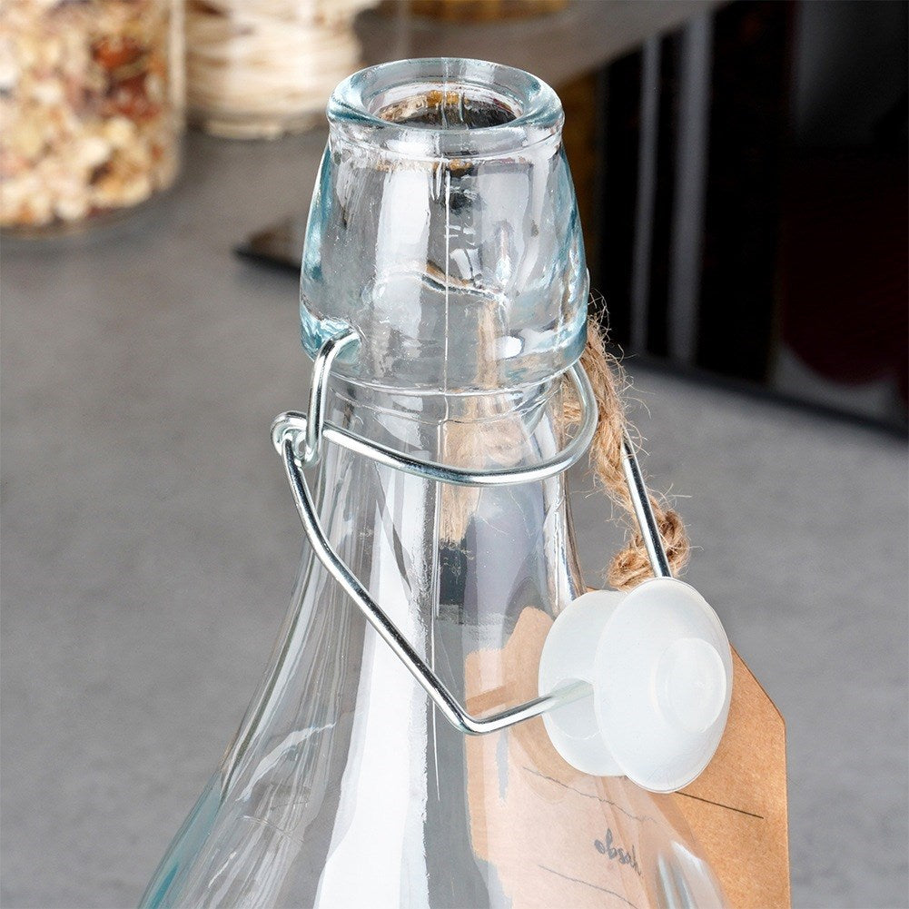 Bottle with clip glass 1 l