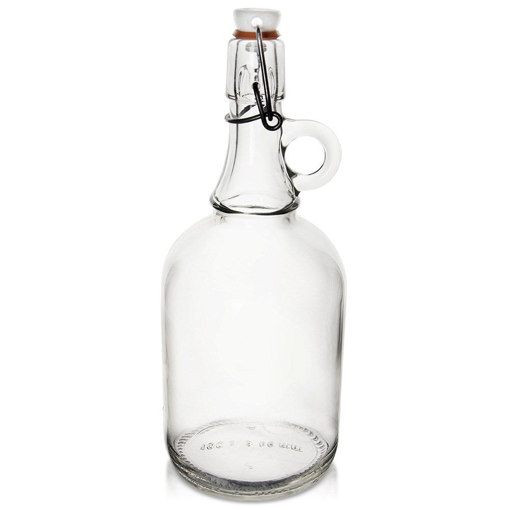 Bottle with clip glass 1 l
