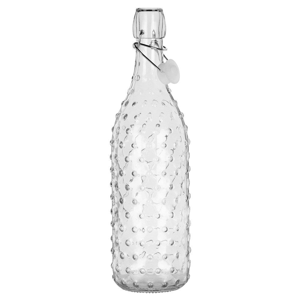 Bottle with clip glass 1 l