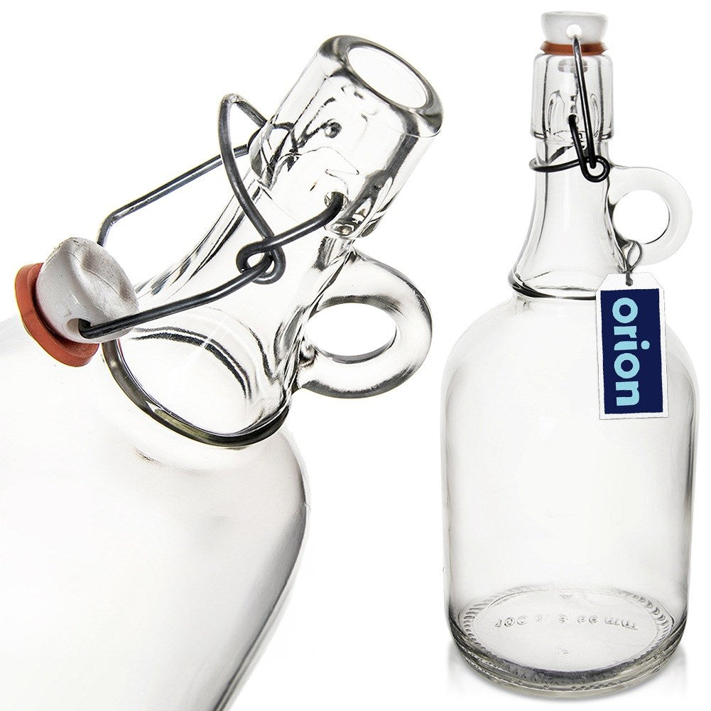 Bottle with clip glass 1 l