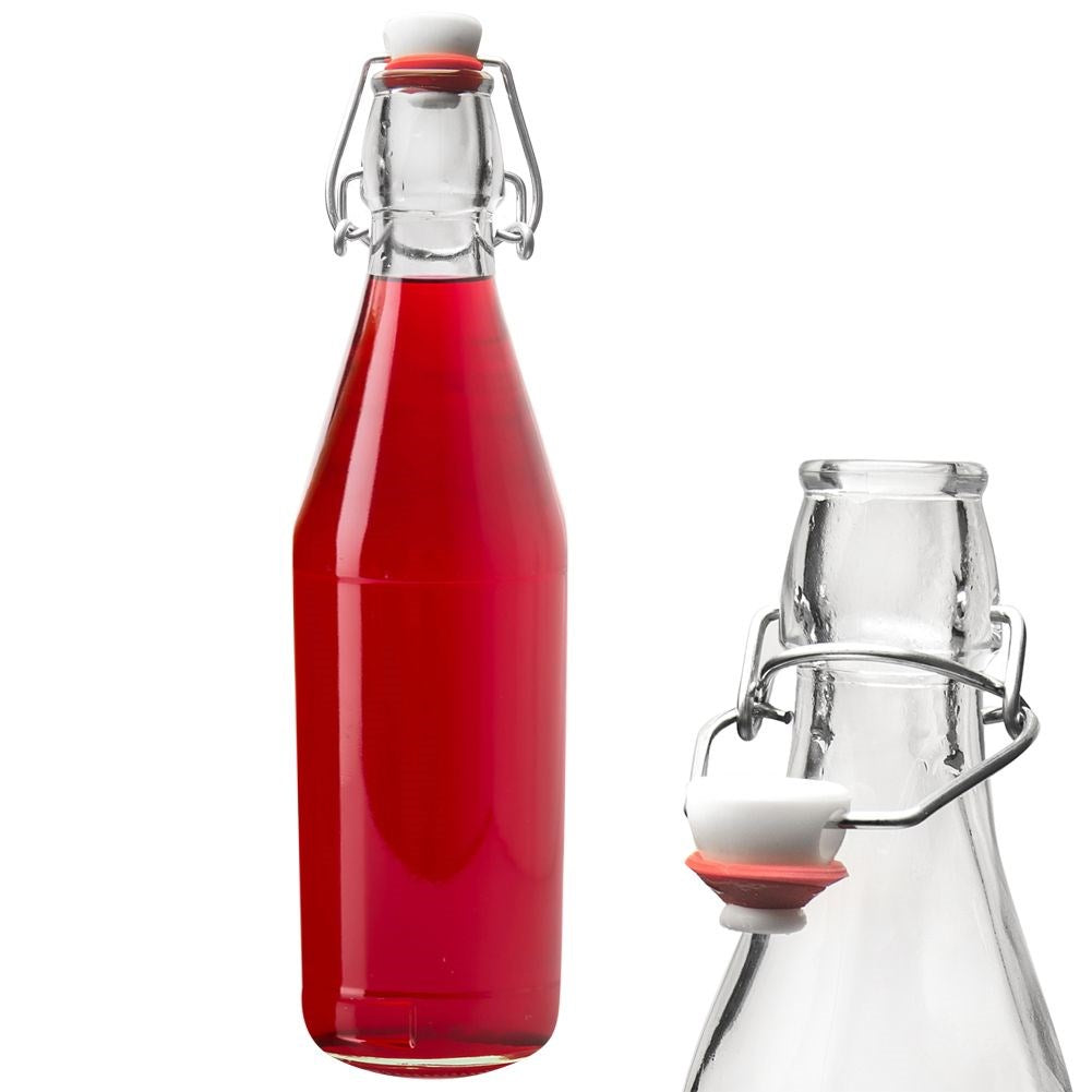 Bottle with clip glass 500 ml