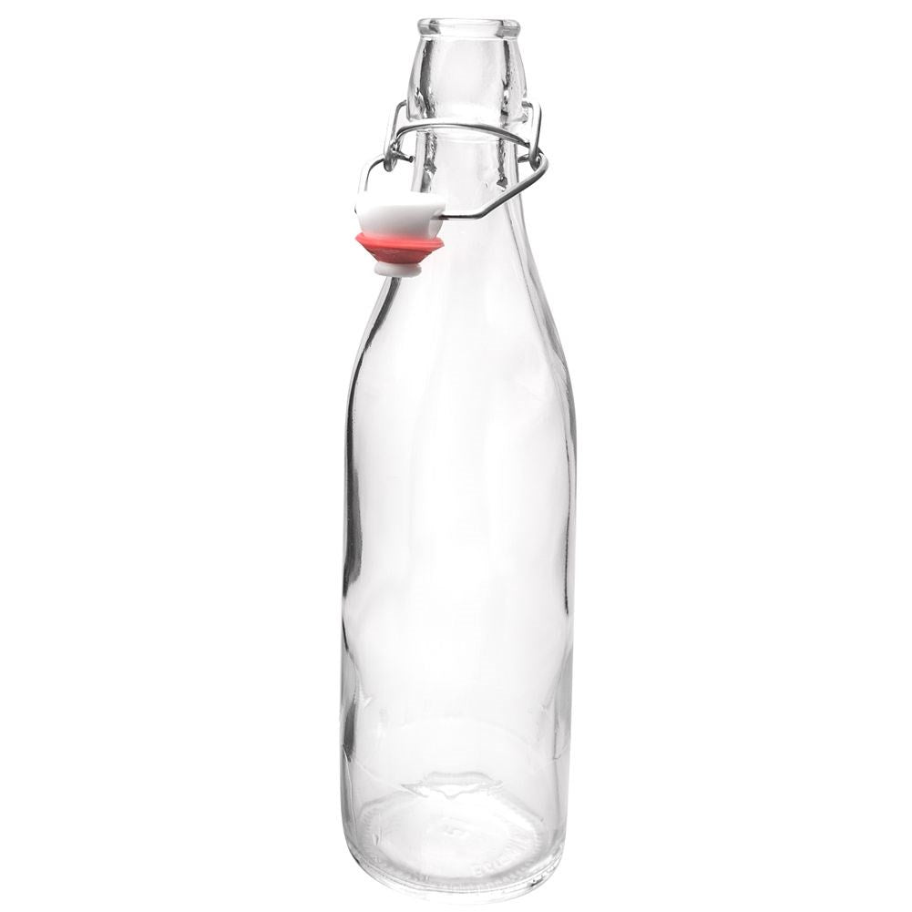 Bottle with clip glass 500 ml