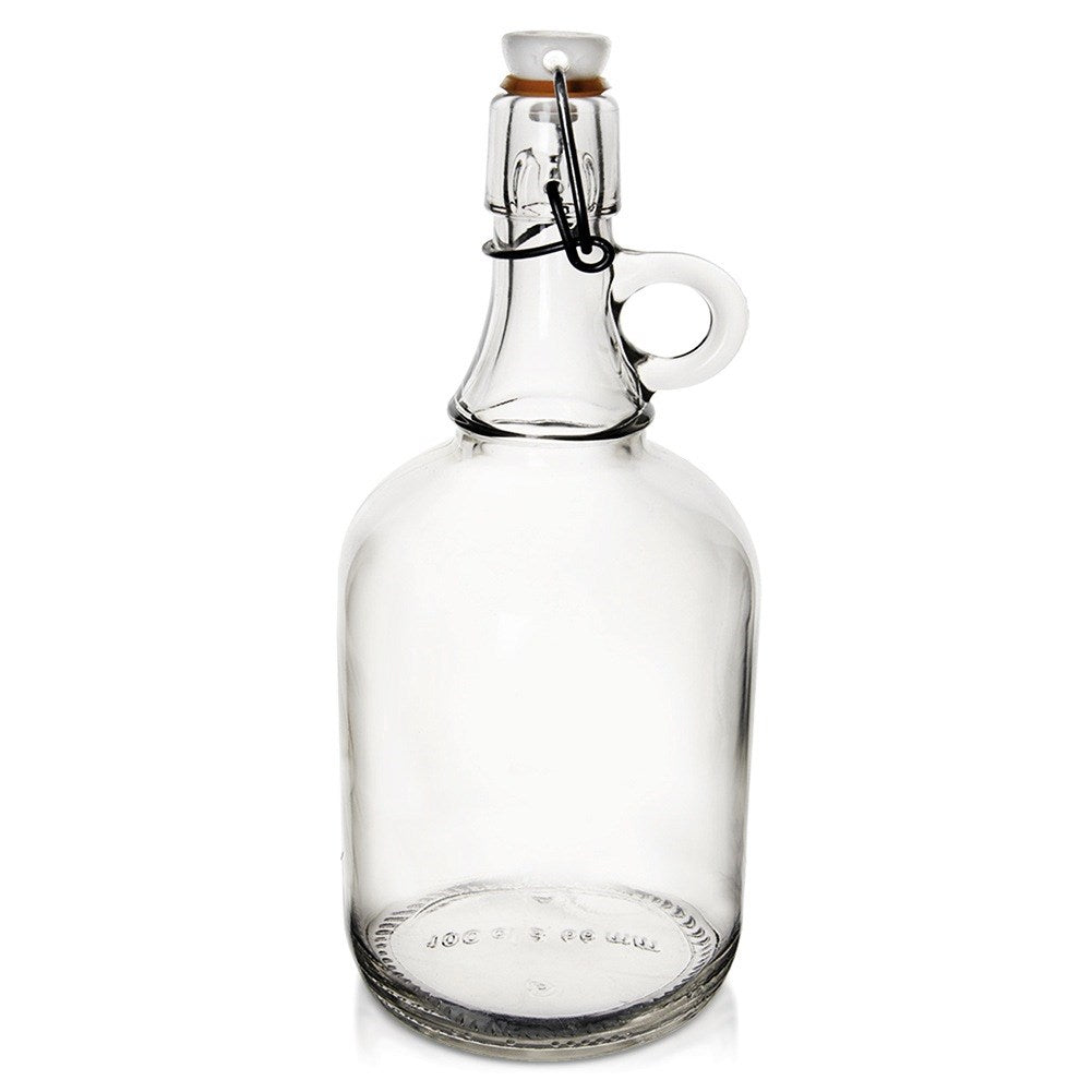 Bottle with clip glass 500 ml