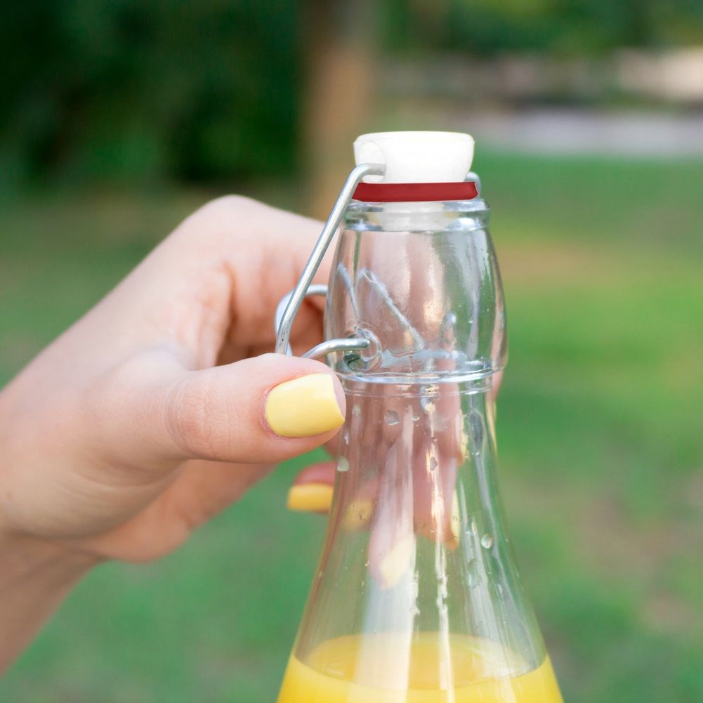 Bottle with clip glass 500 ml