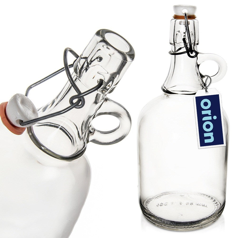 Bottle with clip glass 500 ml