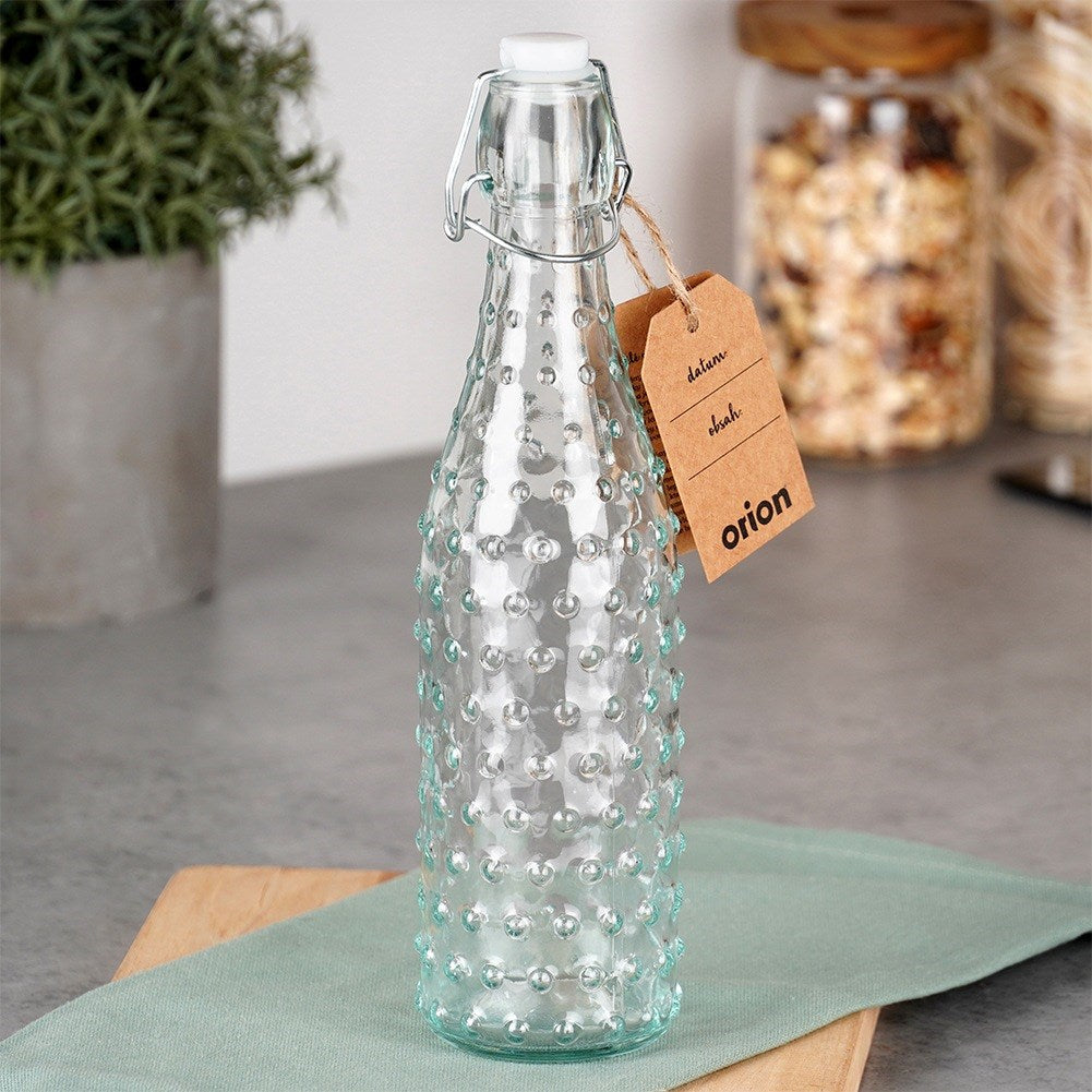 Bottle with clip glass 500 ml