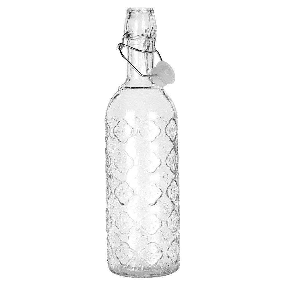 Bottle with clip glass 750 ml