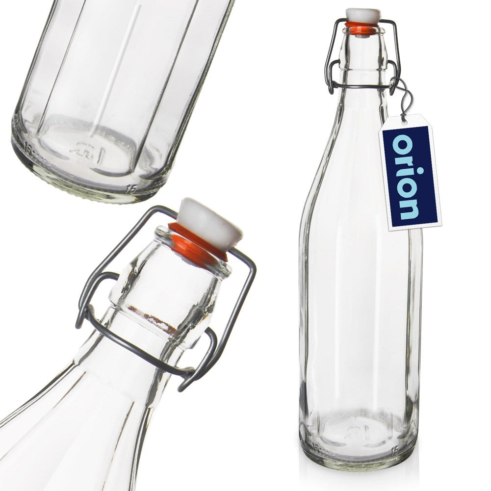 Bottle with clip glass 750 ml