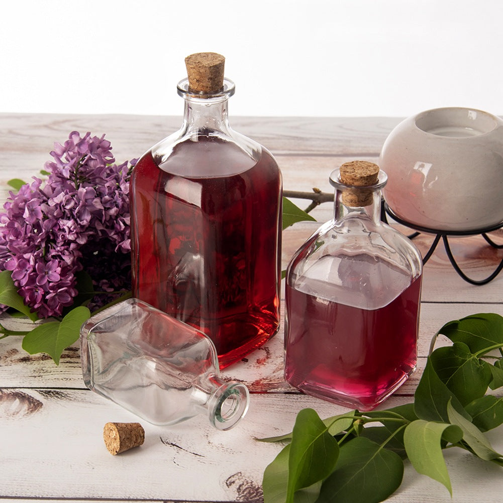 Bottle with glass cork 530 ml
