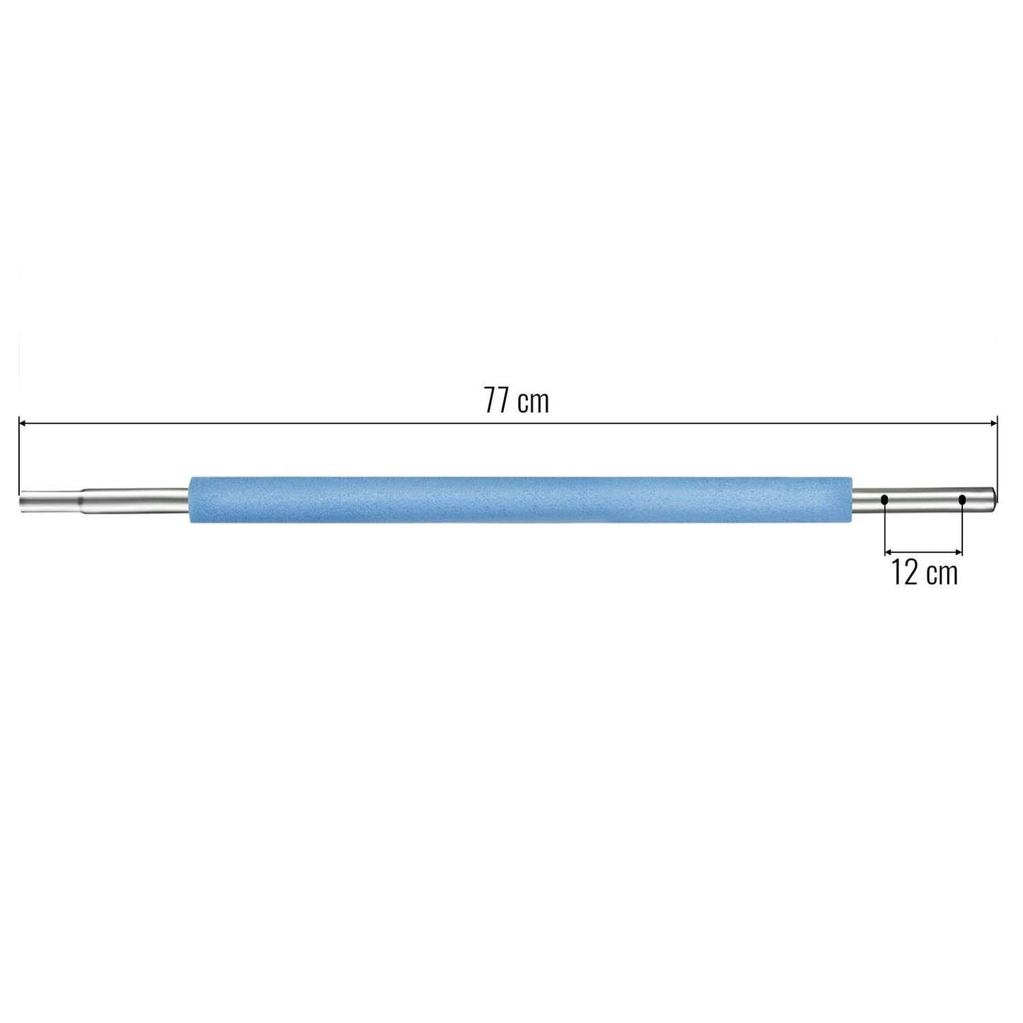 Bottom Post for Trampoline with Outer Netting 4.5 ft Blue Neo-Sport