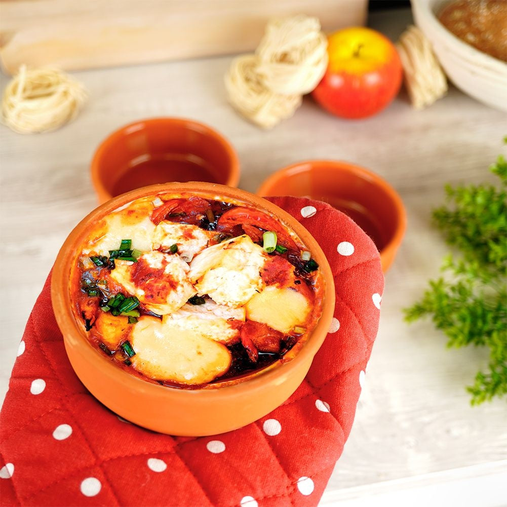 Bowl for oven, microwave, dishwasher & fridge - savory & sweet dishes