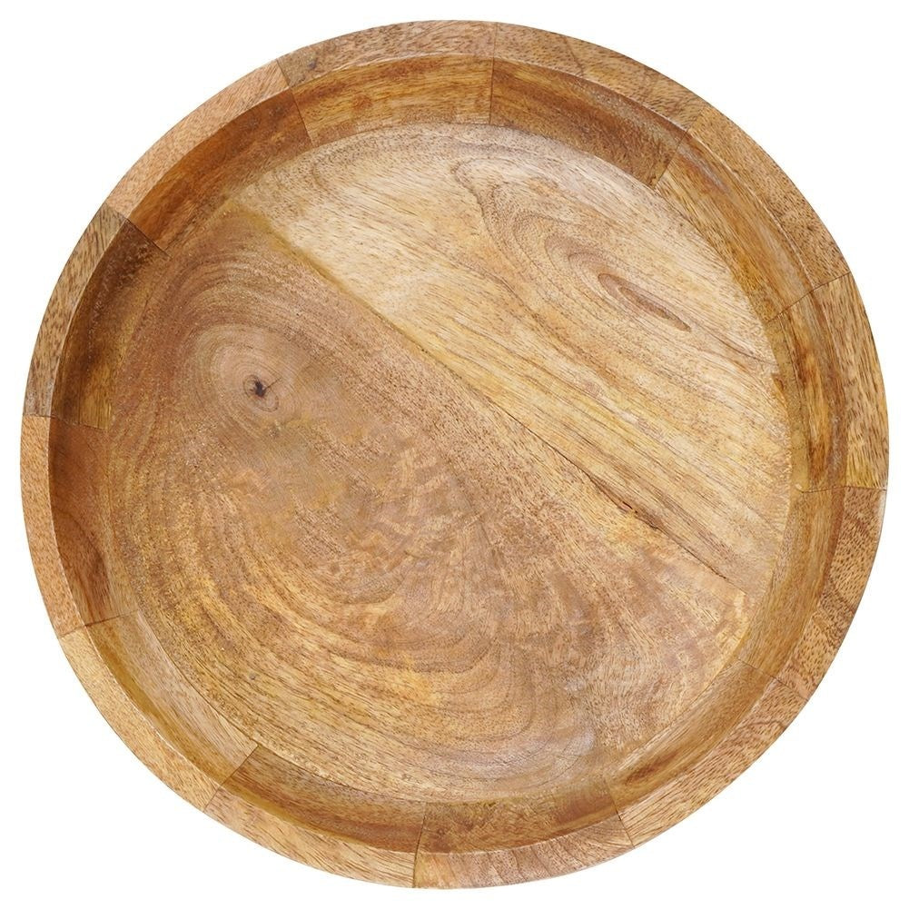 Bowl in Exotic Mango Wood for Fruit and Serving