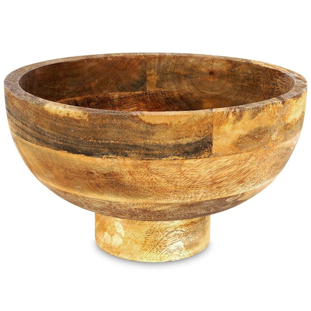 Bowl in Unique Mango Wood for Fruit and Serving