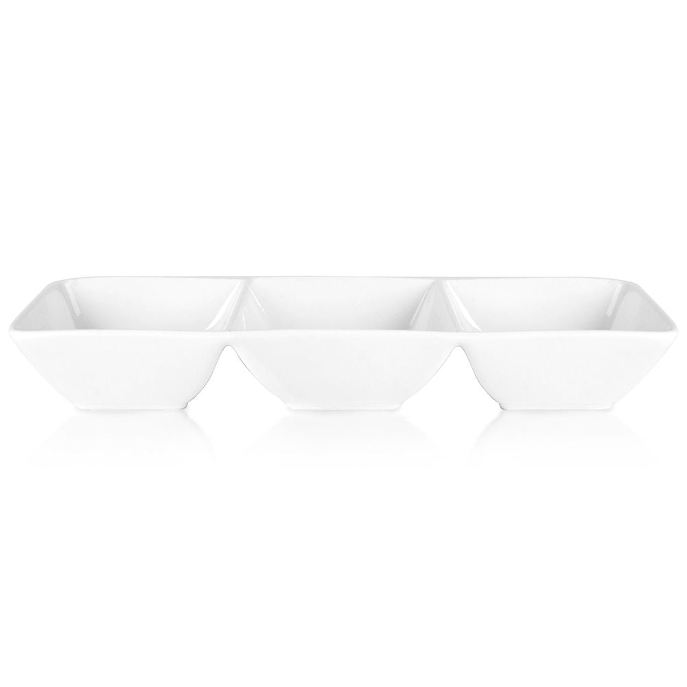 Bowl in White Porcelain: Perfect for Dips and Snacks