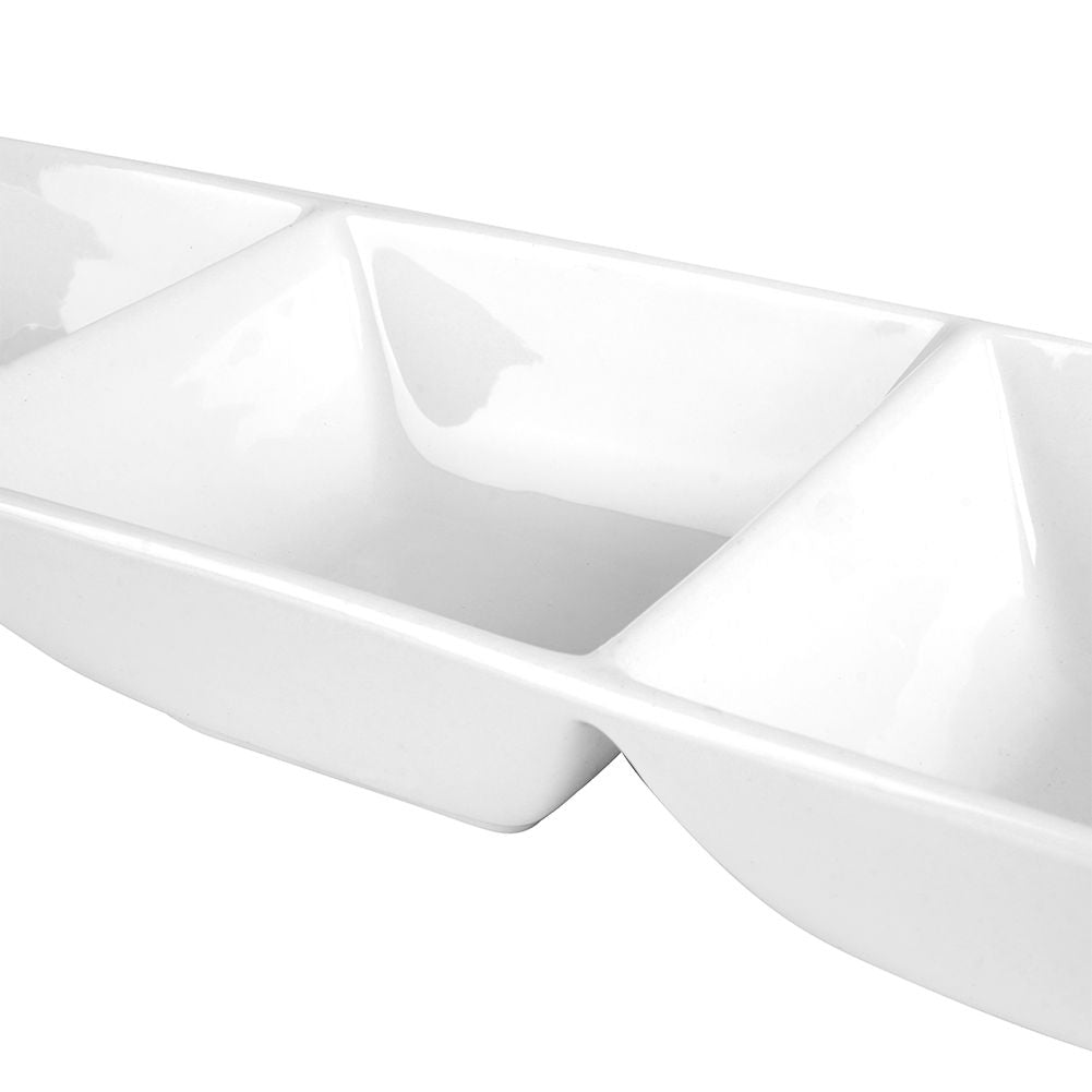 Bowl in White Porcelain: Perfect for Dips and Snacks