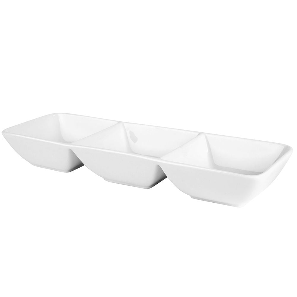 Bowl in White Porcelain: Perfect for Dips and Snacks