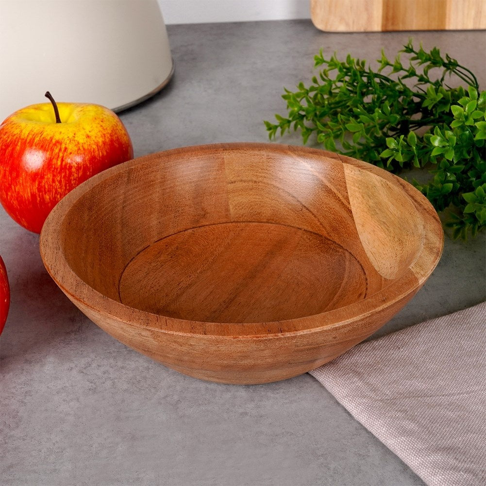Bowl in mango wood for snacks and dishes - Unique design