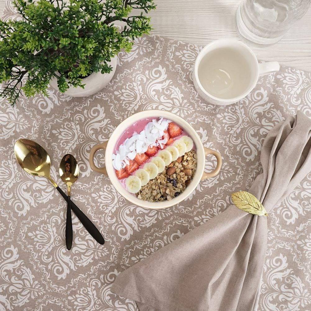 Bowl with Ears for Soup, Cereal, Yoghurt, Fruit, Snacks