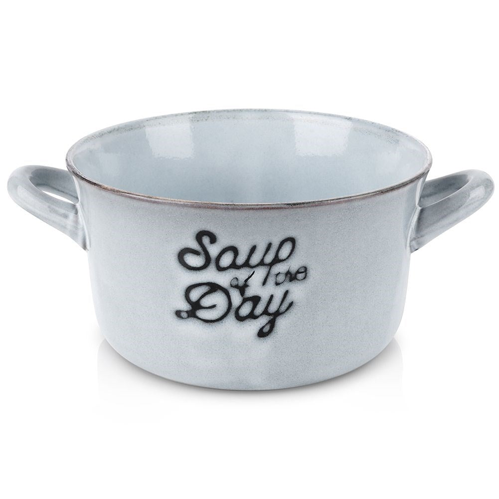 Bowl with Handle for Soup, Cereal, Yoghurt and Snacks