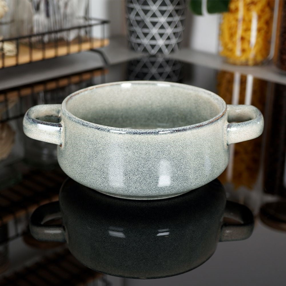Bowl with Handle for Soup, Cereal, Yoghurt and Snacks