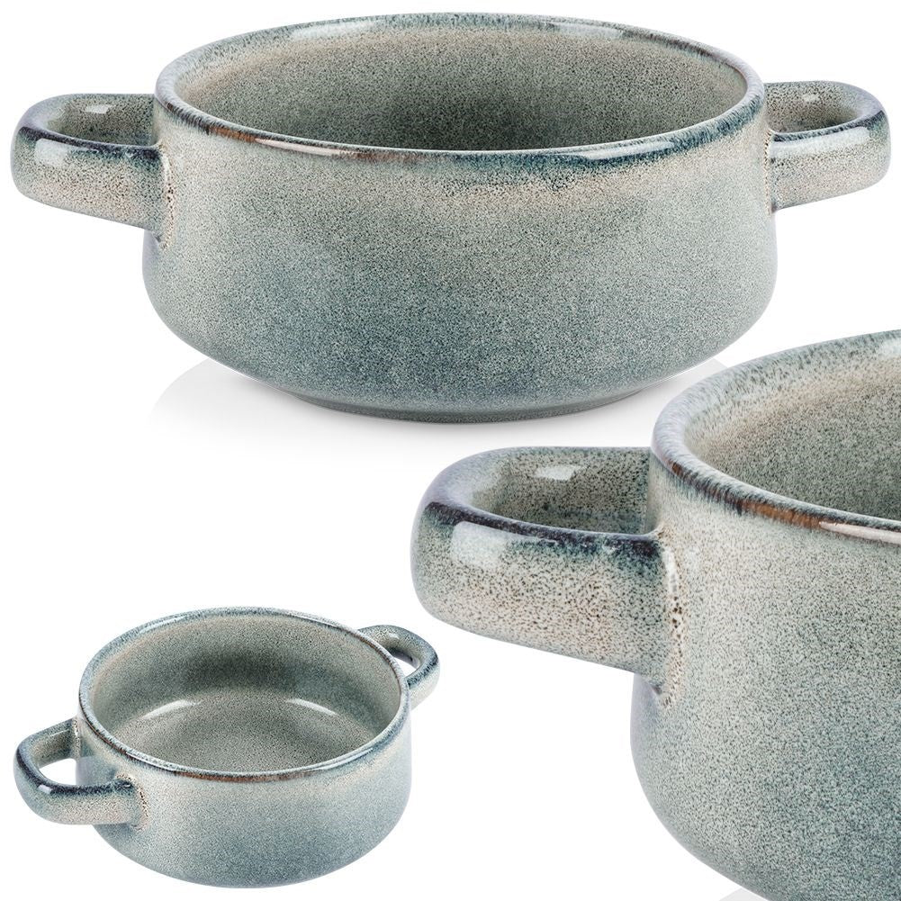 Bowl with Handle for Soup, Cereal, Yoghurt and Snacks