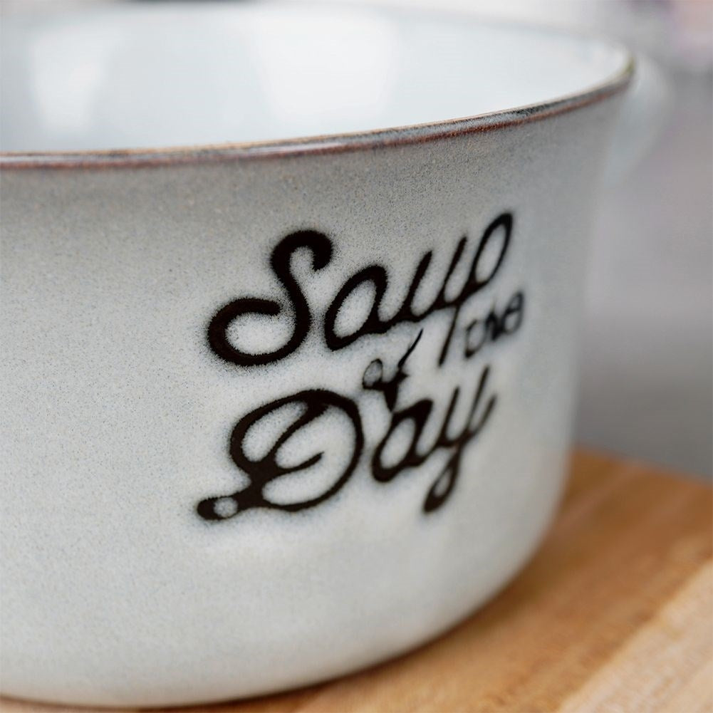 Bowl with Handle for Soup, Cereal, Yoghurt and Snacks