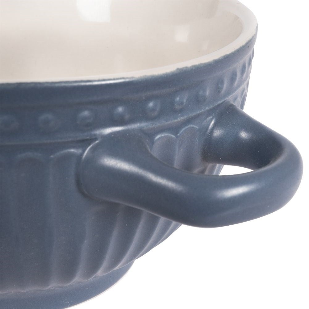 Bowl with ears for soup, cereal, yogurt, fruit or snacks