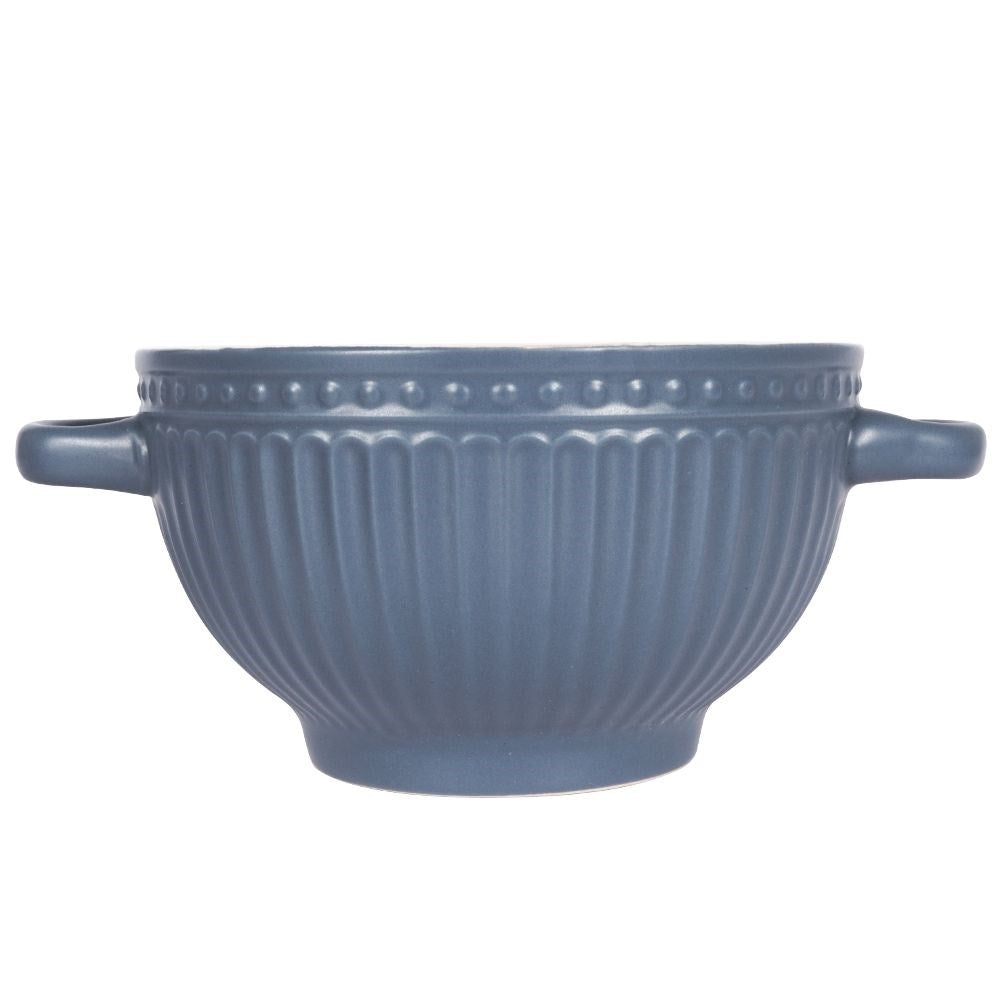 Bowl with ears for soup, cereal, yogurt, fruit or snacks