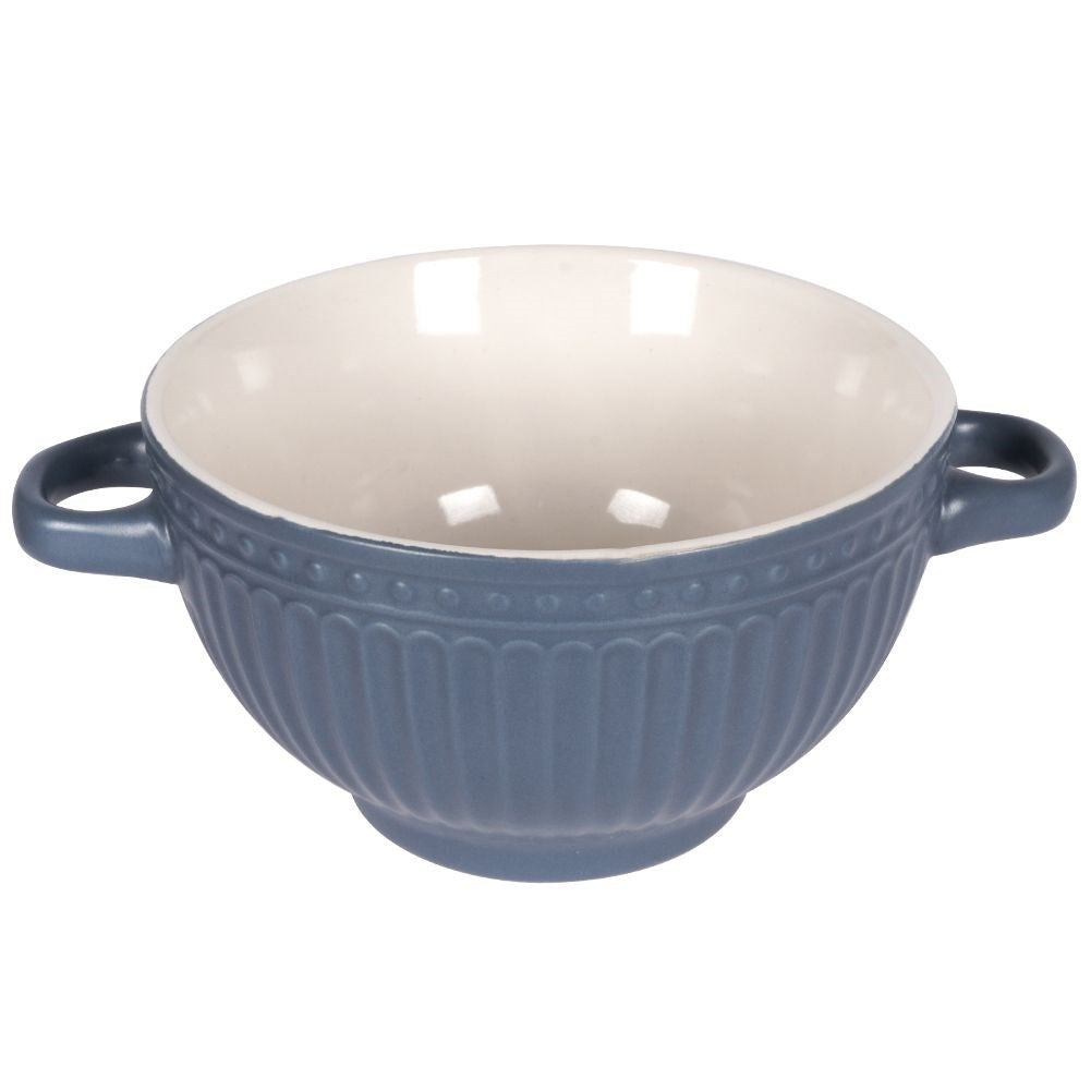 Bowl with ears for soup, cereal, yogurt, fruit or snacks