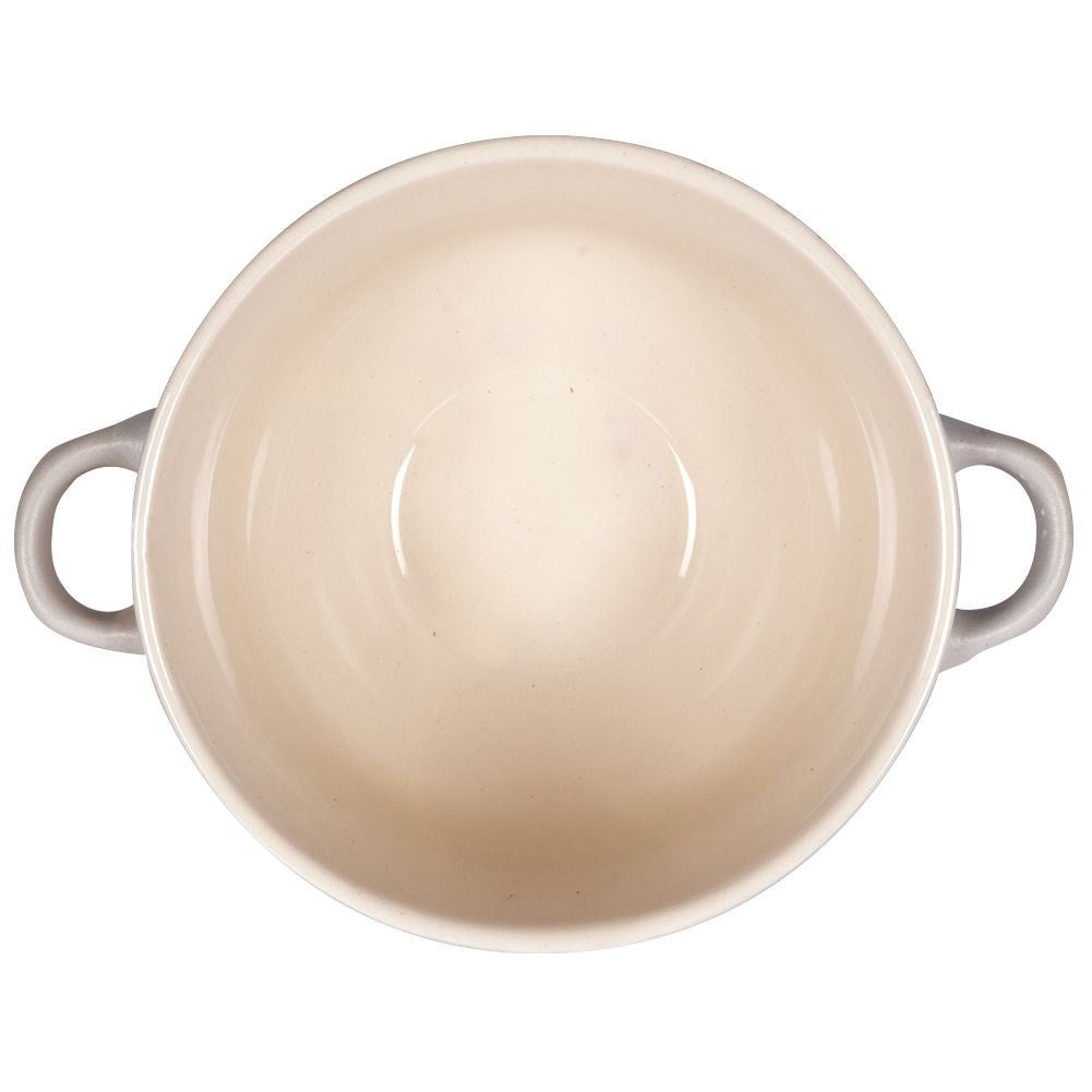 Bowl with ears for soup, cereal, yogurt, fruit, snacks