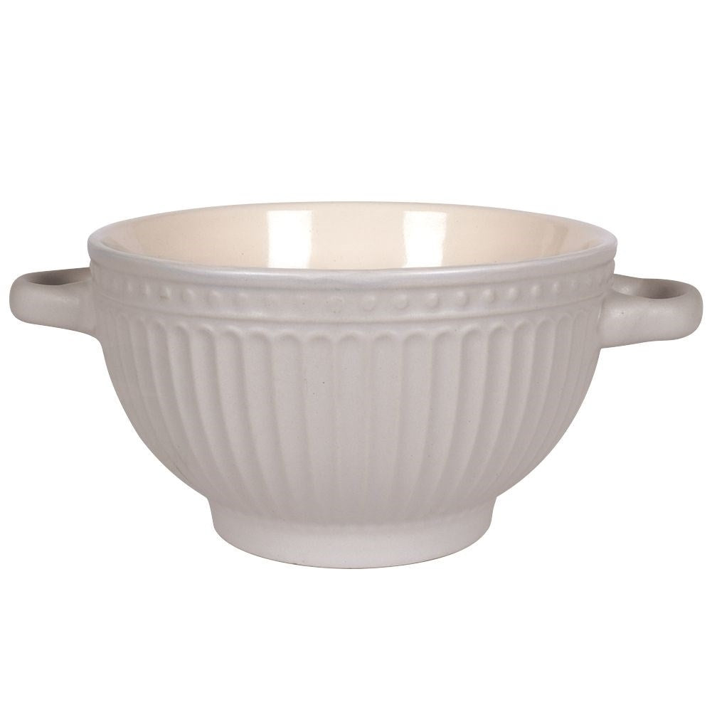 Bowl with ears for soup, cereal, yogurt, fruit, snacks