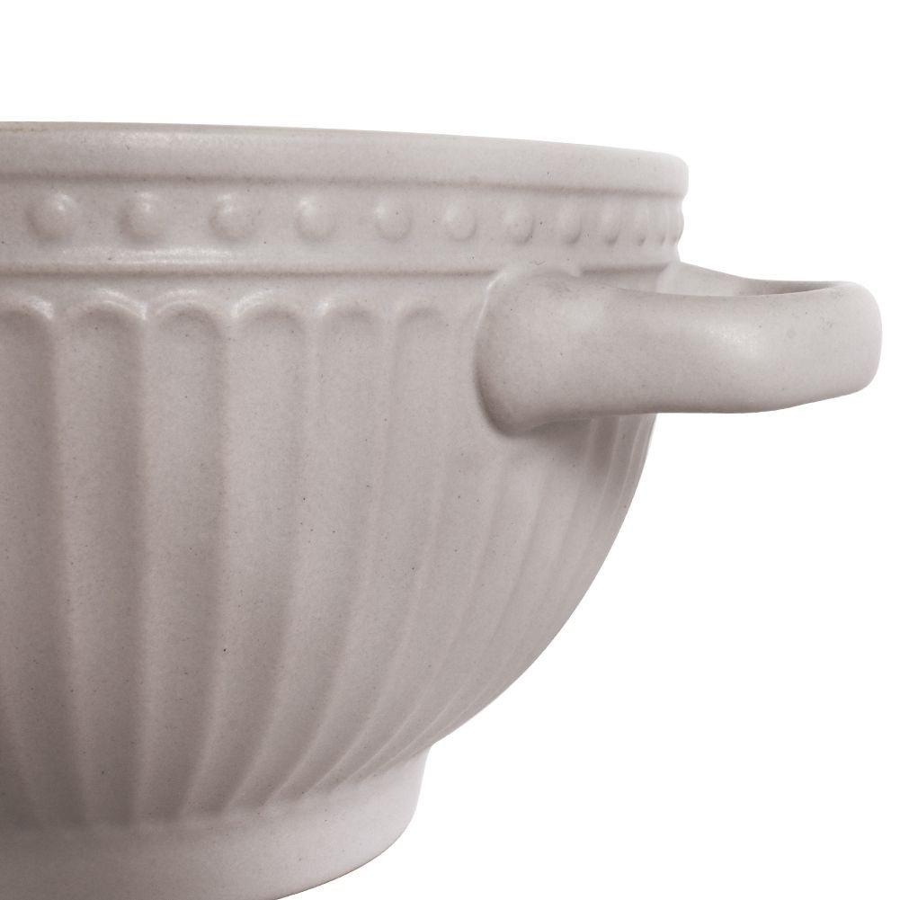 Bowl with ears for soup, cereal, yogurt, fruit, snacks