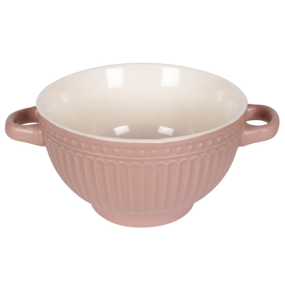 Bowl with ears for soup, cereal, yogurt, fruit, snacks