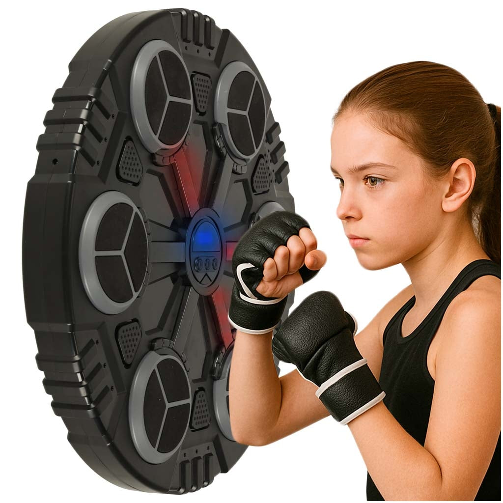Boxing Shield Wall Trainer with Bluetooth & LED