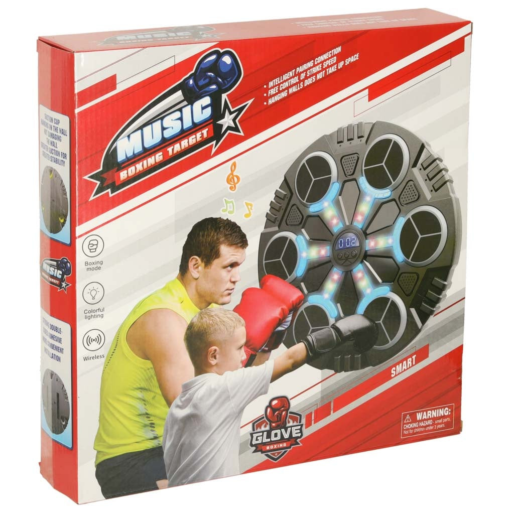 Boxing Shield Wall Trainer with Bluetooth & LED