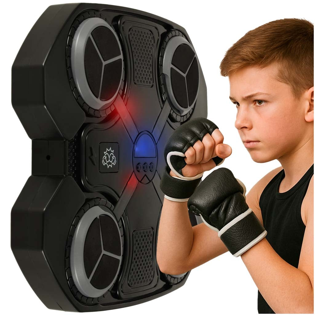 Boxing Shield Wall Trainer with Bluetooth and LED