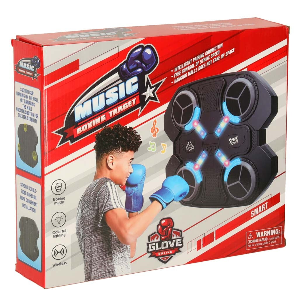 Boxing Shield Wall Trainer with Bluetooth and LED