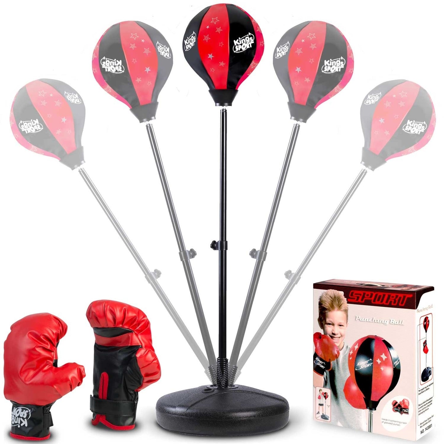 Boxing pear on stand Ricokids 772800