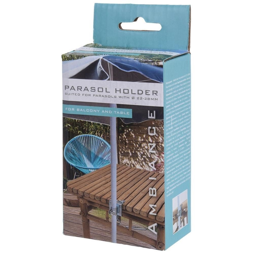 Bracket for Balcony Umbrella in Galvanized Steel
