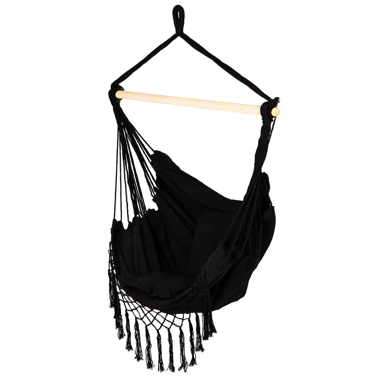 Brazilian chair, hanging chair, swing, hammock, black